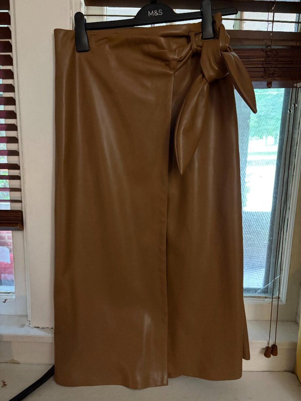 Women's Tan and Brown Skirt